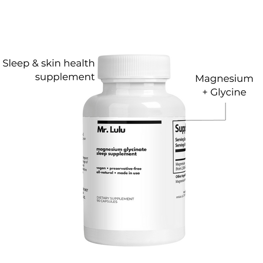 Complément alimentaire pour le sommeil à base de glycinate de magnésium