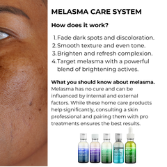 Melasma care system