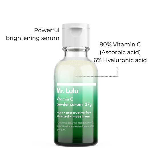 Sérum en poudre à la vitamine C