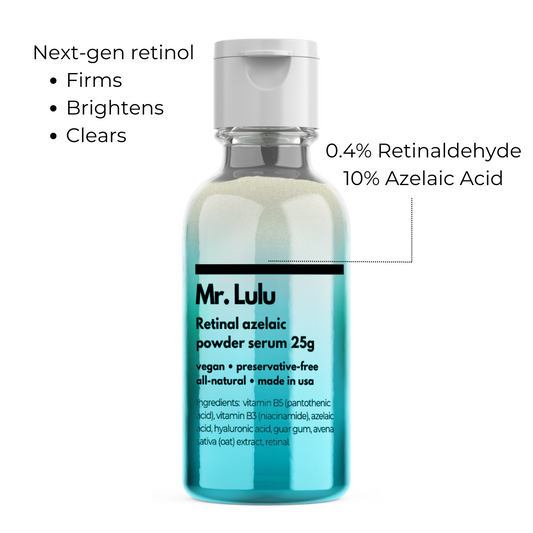 Sérum en poudre azélaïque rétinienne