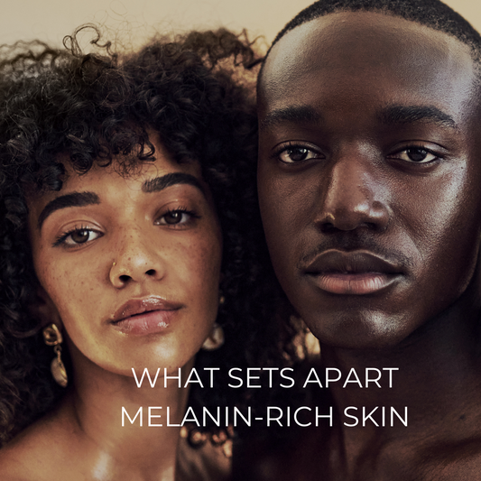 Melanin-rich skin - what makes it unique and how to treat it
