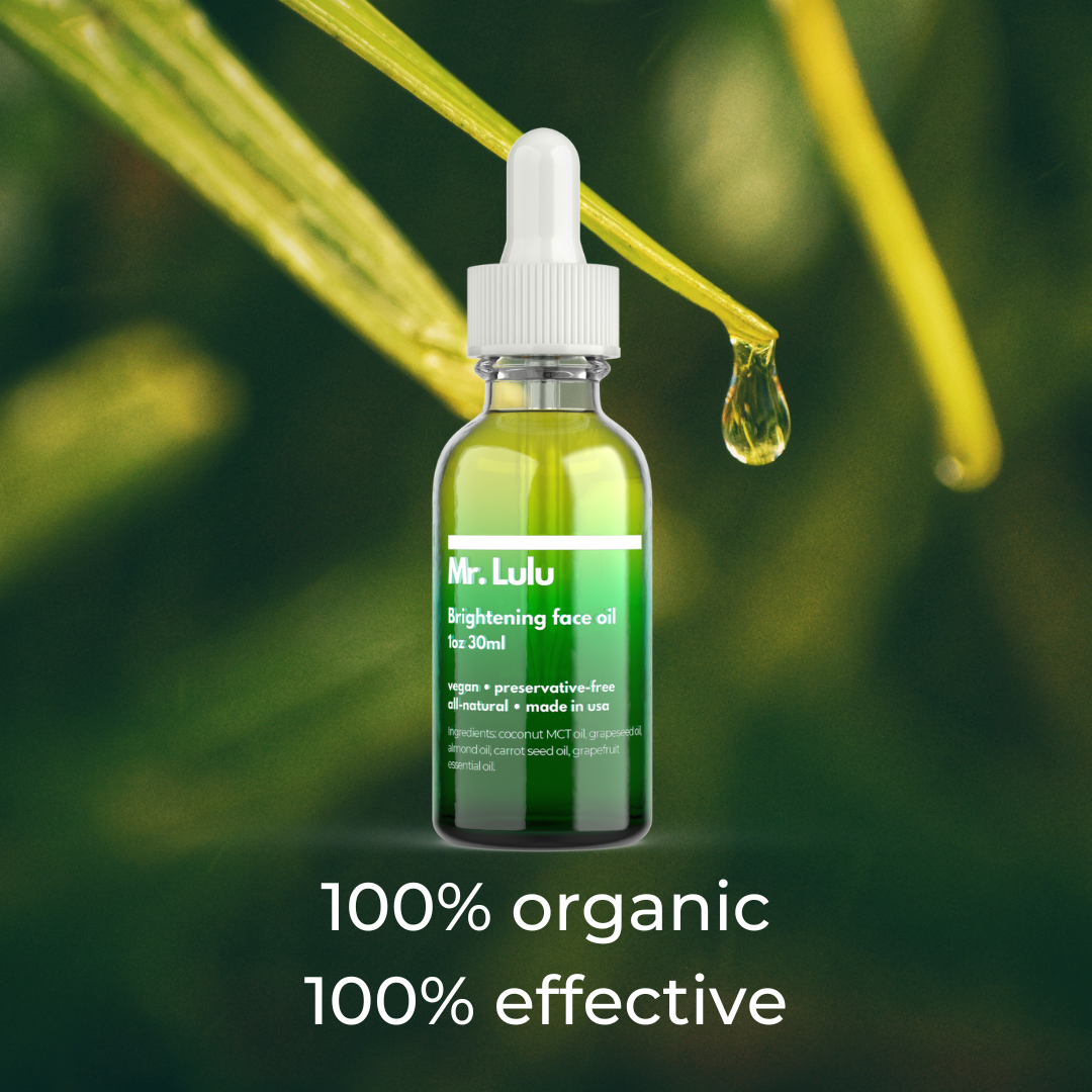 Brightening face oil: Retail and Backbar options