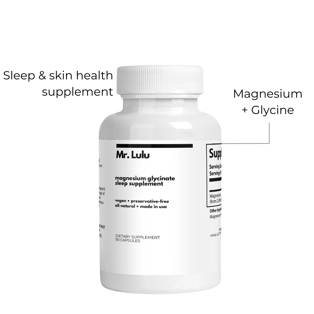 Complément alimentaire pour le sommeil à base de glycinate de magnésium