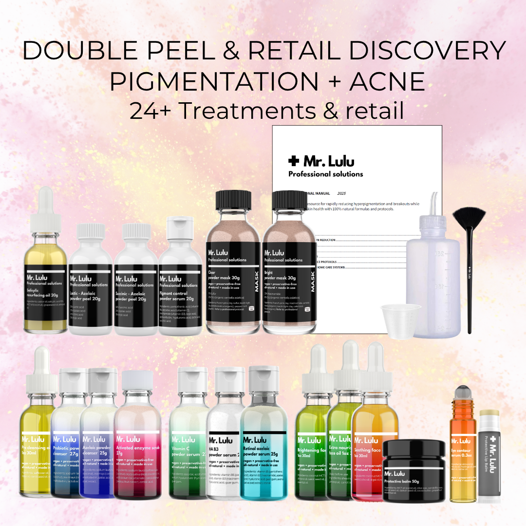 KIT DE INTRODUCCIÓN DE DOBLE PELADO: AHORRE MÁS DE $150