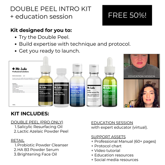 DOUBLE PEEL INTRO KIT - SAVE 50%