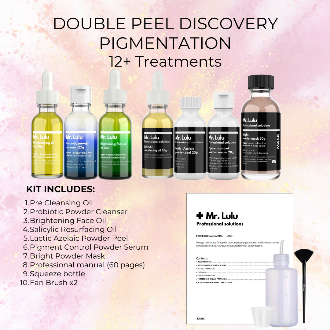 KIT DE INTRODUCCIÓN DE DOBLE PELADO: AHORRE MÁS DE $150