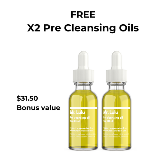 BONUS $31.50 > 2 Pre Cleansing Oils