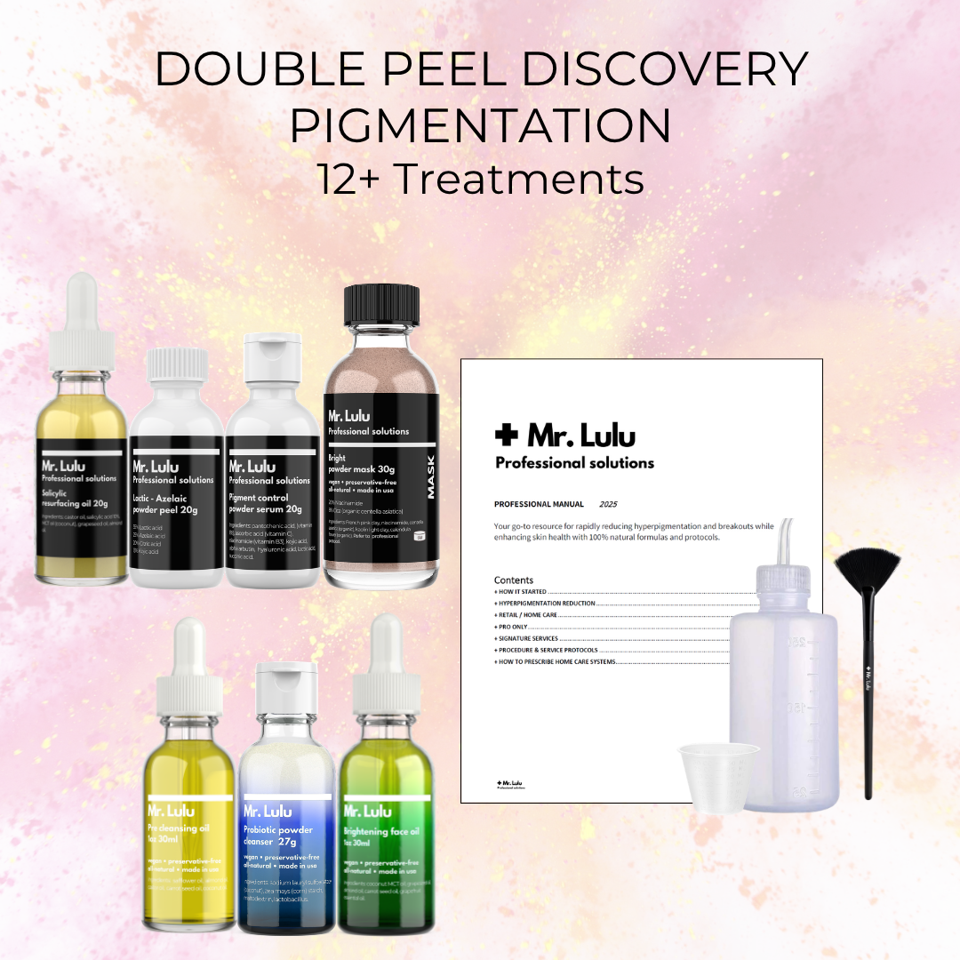 KIT DE INTRODUCCIÓN DE DOBLE PELADO: AHORRE MÁS DE $150