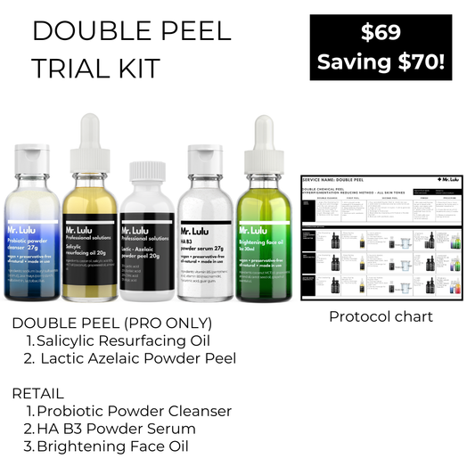 DOUBLE PEEL TRIAL KIT Saving $80+