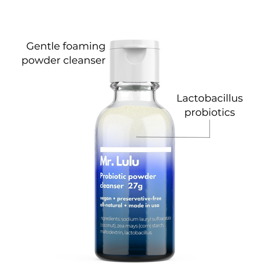 Probiotic Powder Cleanser: retail and backbar options