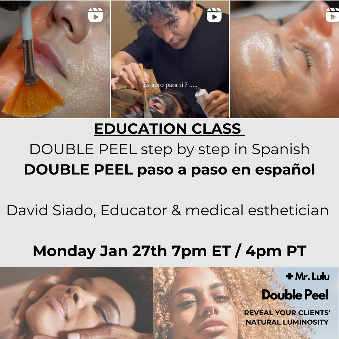 Double Peel Class Jan 27th - David Siado