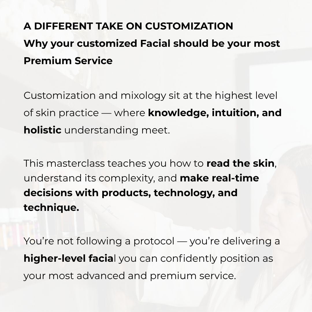 Mixology & Customization - Masterclass