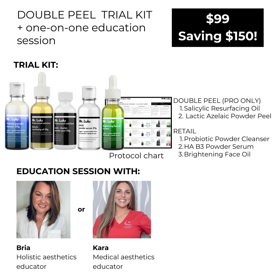 DOUBLE PEEL TRIAL KIT Saving $80+