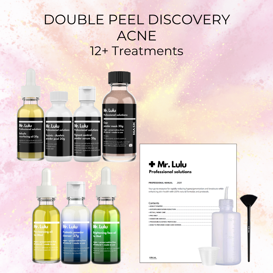 KIT DE INTRODUCCIÓN DE DOBLE PELADO: AHORRE MÁS DE $150