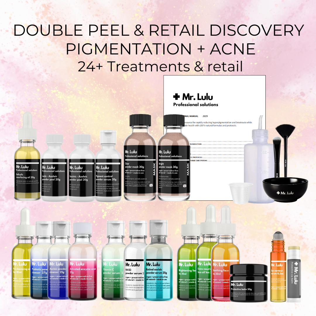 DOUBLE PEEL & RETAIL DISCOVERY - PIGMENTATION + ACNE
