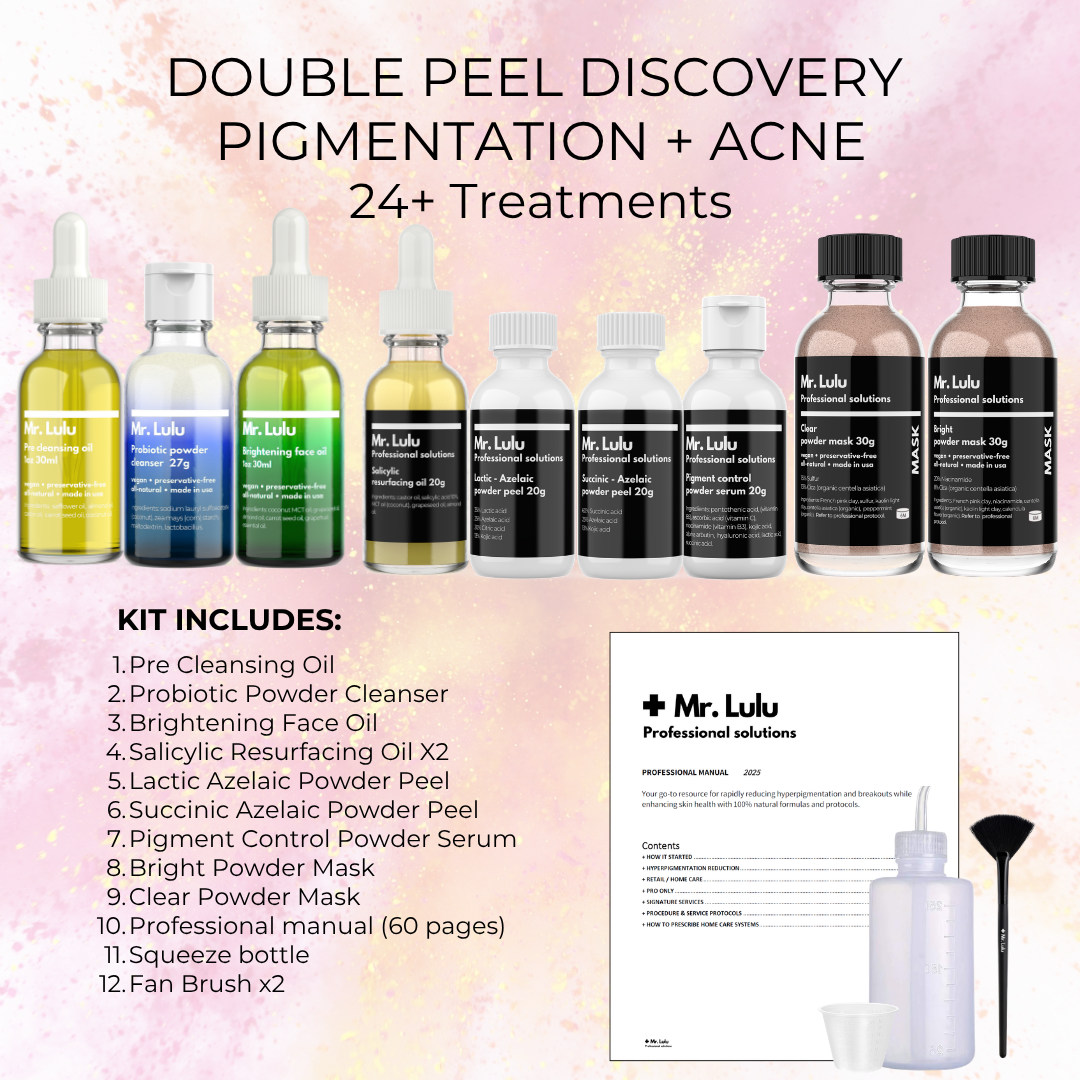 KIT DE INTRODUCCIÓN DE DOBLE PELADO: AHORRE MÁS DE $150