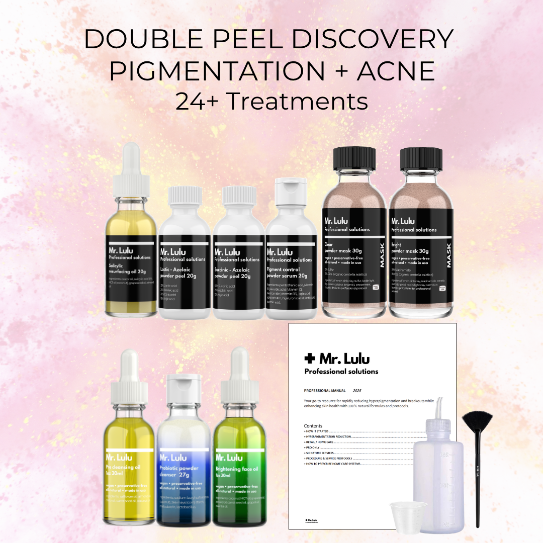 KIT DE INTRODUCCIÓN DE DOBLE PELADO: AHORRE MÁS DE $150