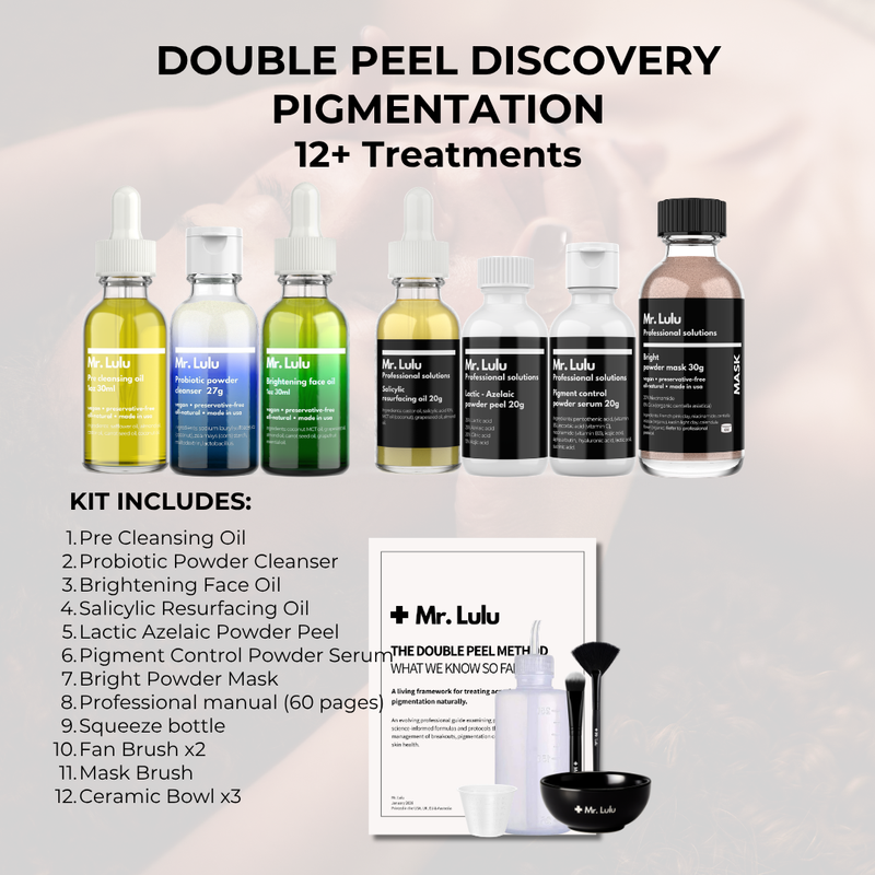 KIT DE INTRODUCCIÓN DE DOBLE PELADO: AHORRE MÁS DE $150