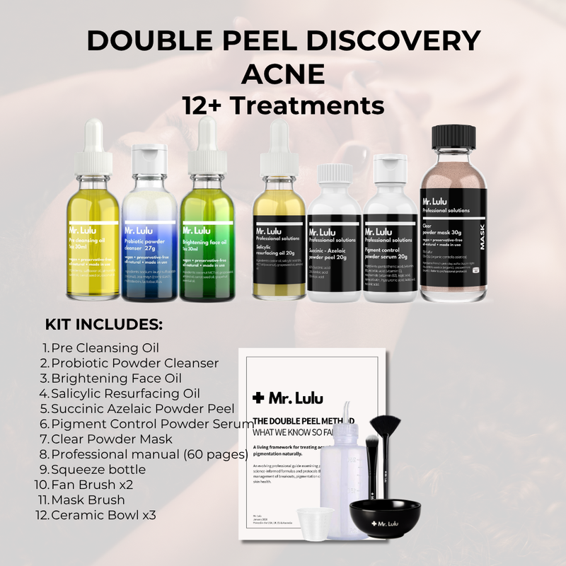 KIT DE INTRODUCCIÓN DE DOBLE PELADO: AHORRE MÁS DE $150