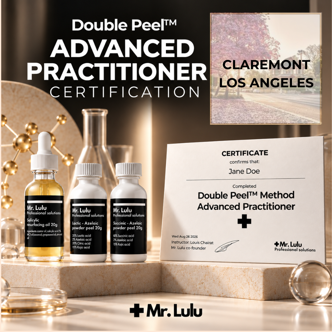 Double Peel - ADVANCED PRACTITIONER CERTIFICATION - CLAREMONT (LOS ANGELES)