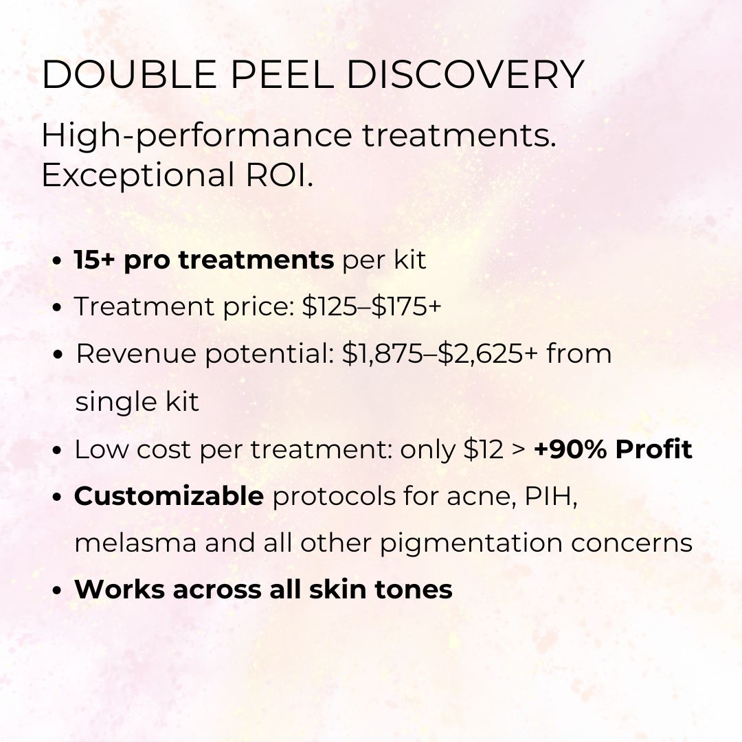 KIT DE INTRODUCCIÓN DE DOBLE PELADO: AHORRE MÁS DE $150