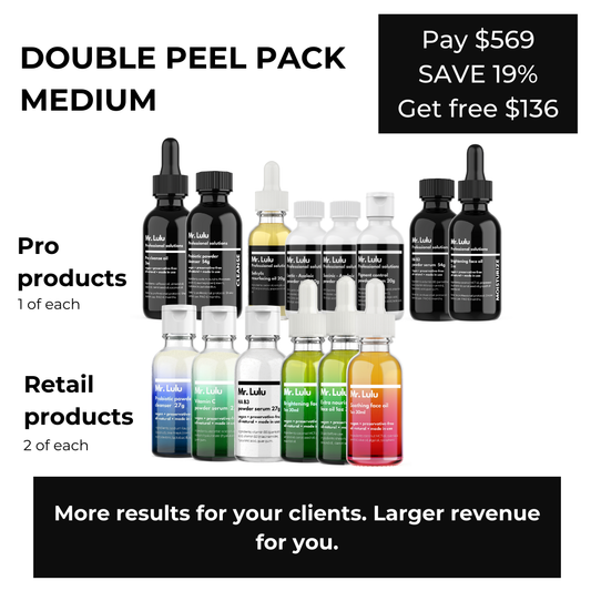 DOUBLE PEEL PACKS
