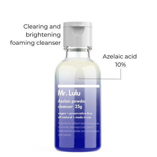 Azelaic Powder Cleanser: Retail and Backbar options