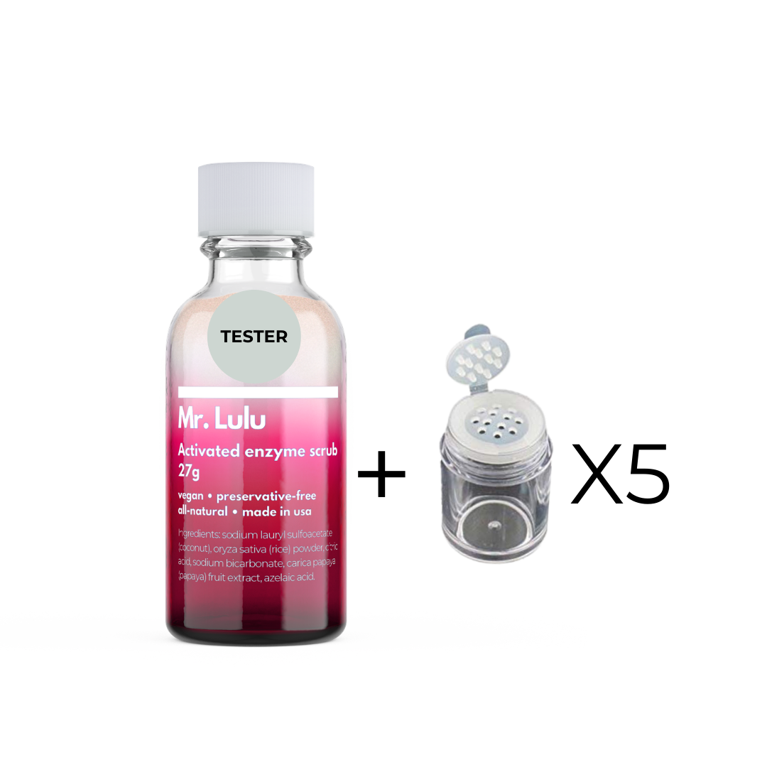 Activated Enzyme Scrub : Retail and Backbar options
