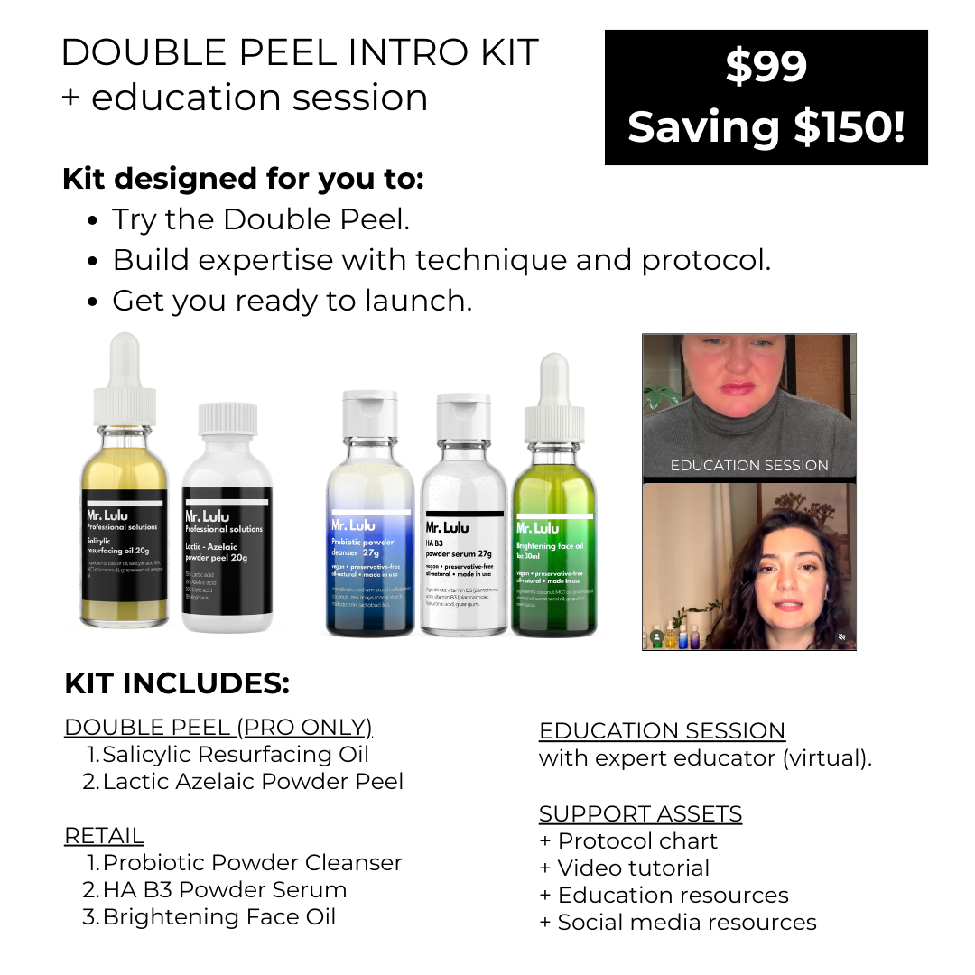 DOUBLE PEEL INTRO KIT - SAVE OVER $150