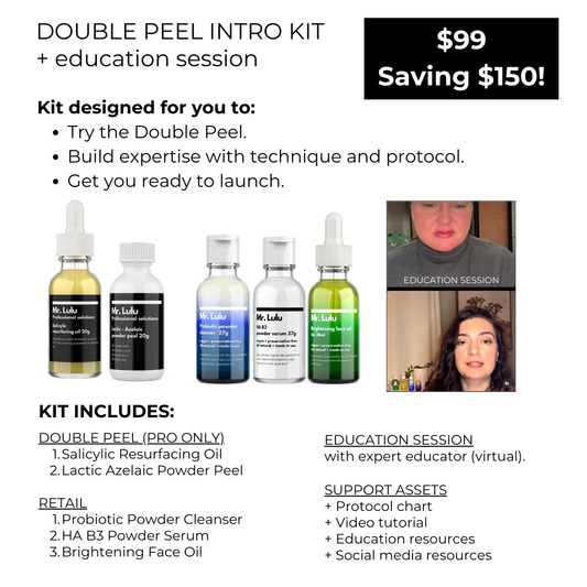 DOUBLE PEEL INTRO KIT - SAVE OVER $150