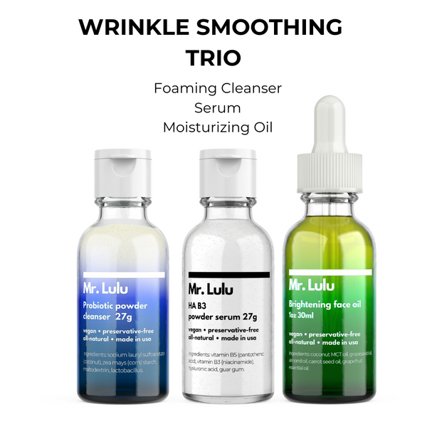 Wrinkle smoothing trio