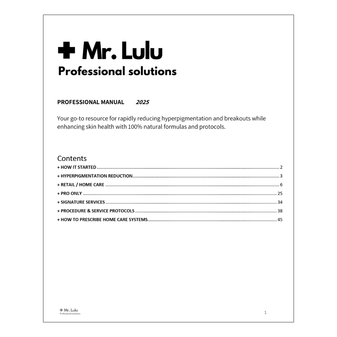 Pro Manual (English or Spanish)