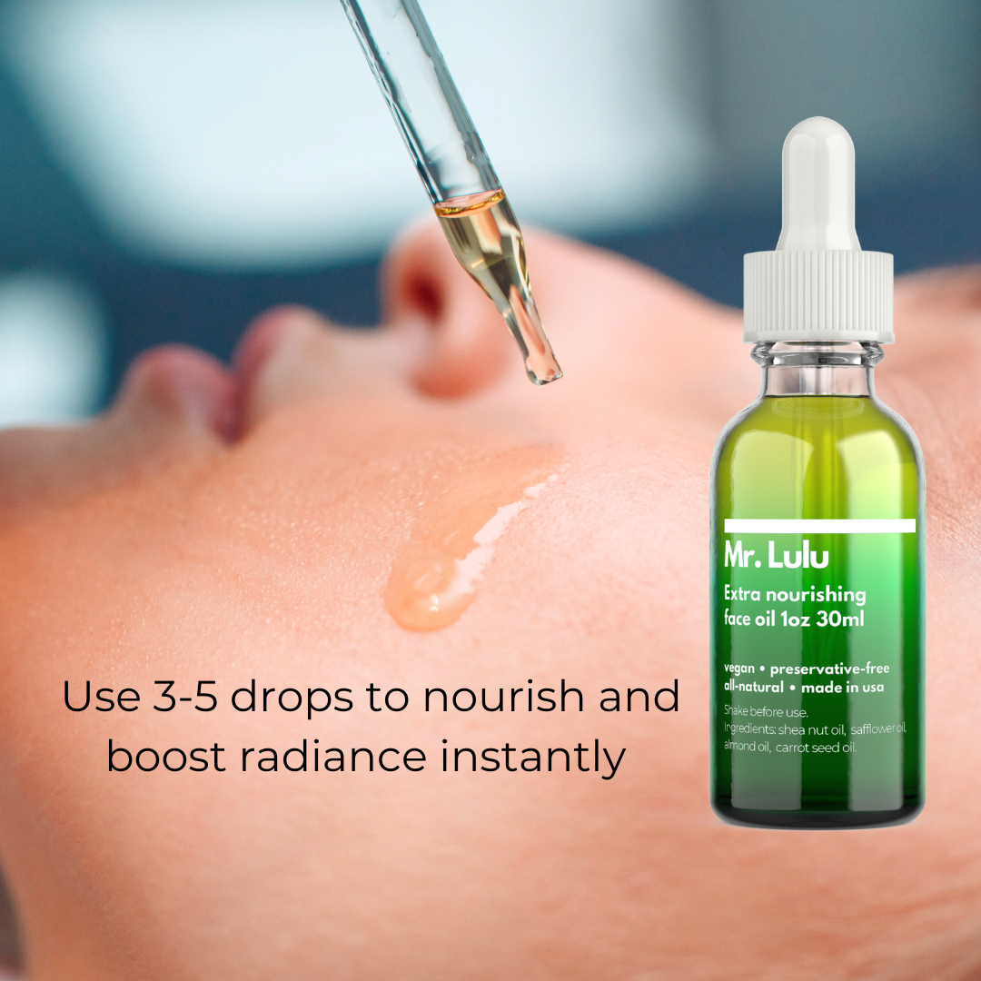 Extra Nourishing Face Oil – Mr. Lulu Skincare
