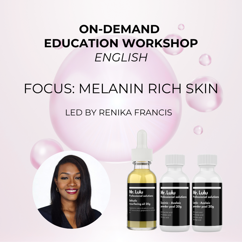 Double Peel Workshop: Pigmentation Dark Skin Tone 2