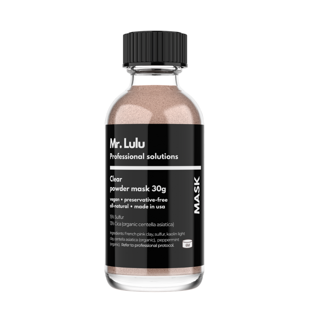 Clear Powder Mask