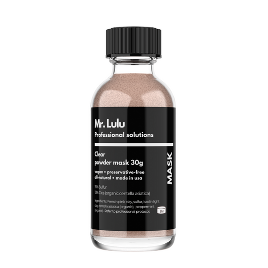 Clear Powder Mask