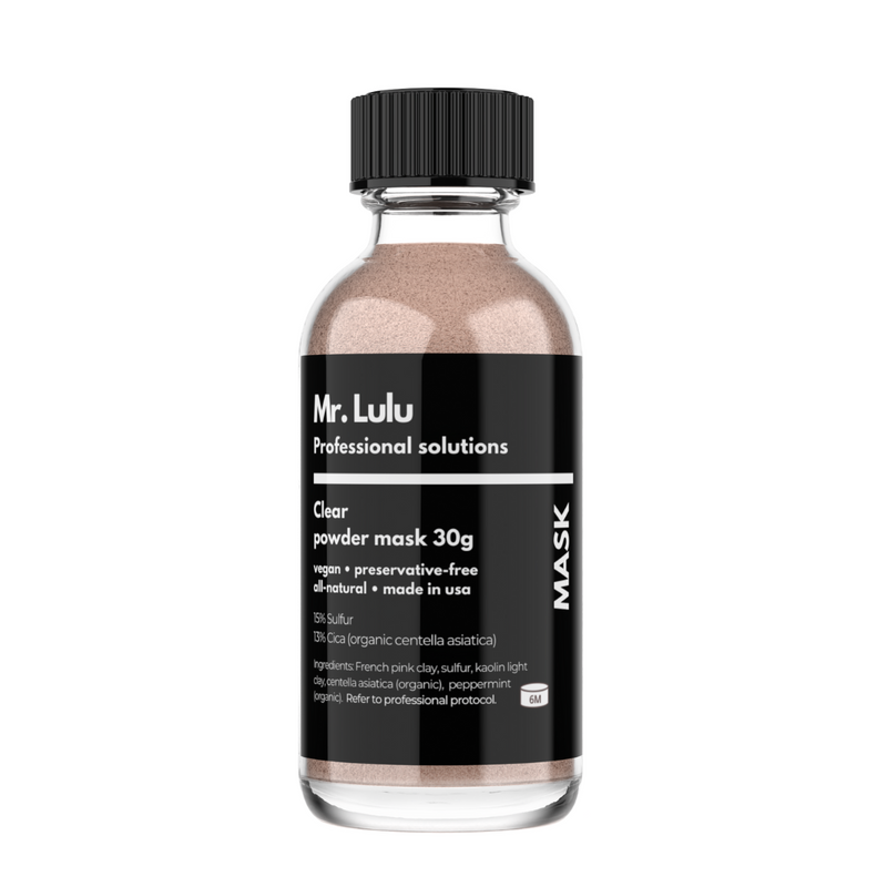 Clear Powder Mask