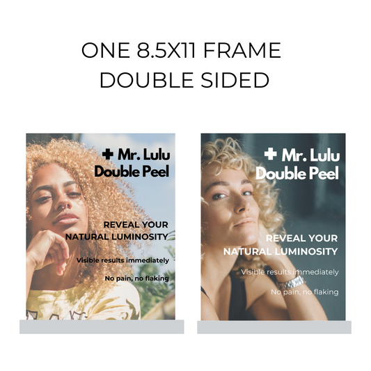 Double Peel display sheet