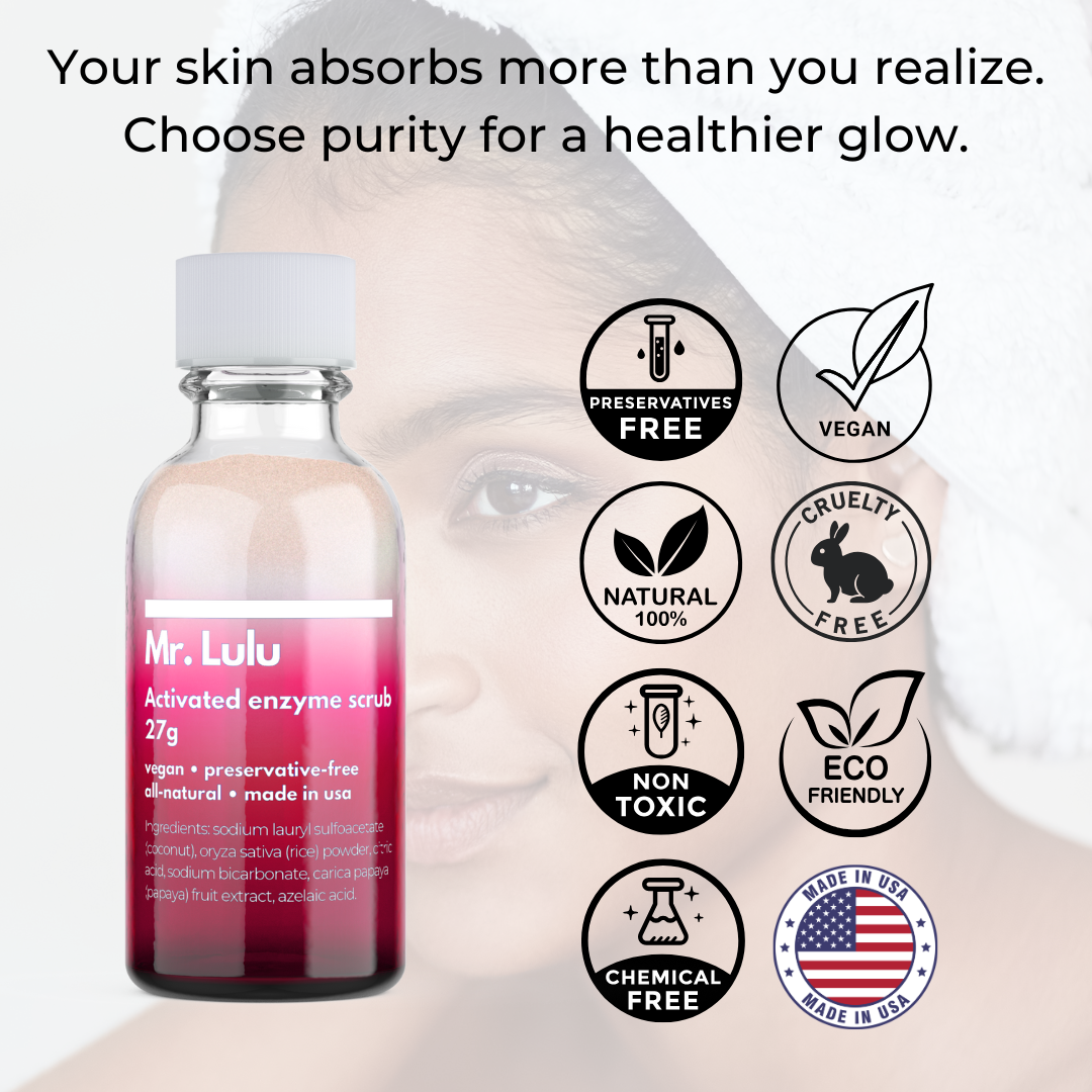 Activated Enzyme Scrub – Mr. Lulu Skincare