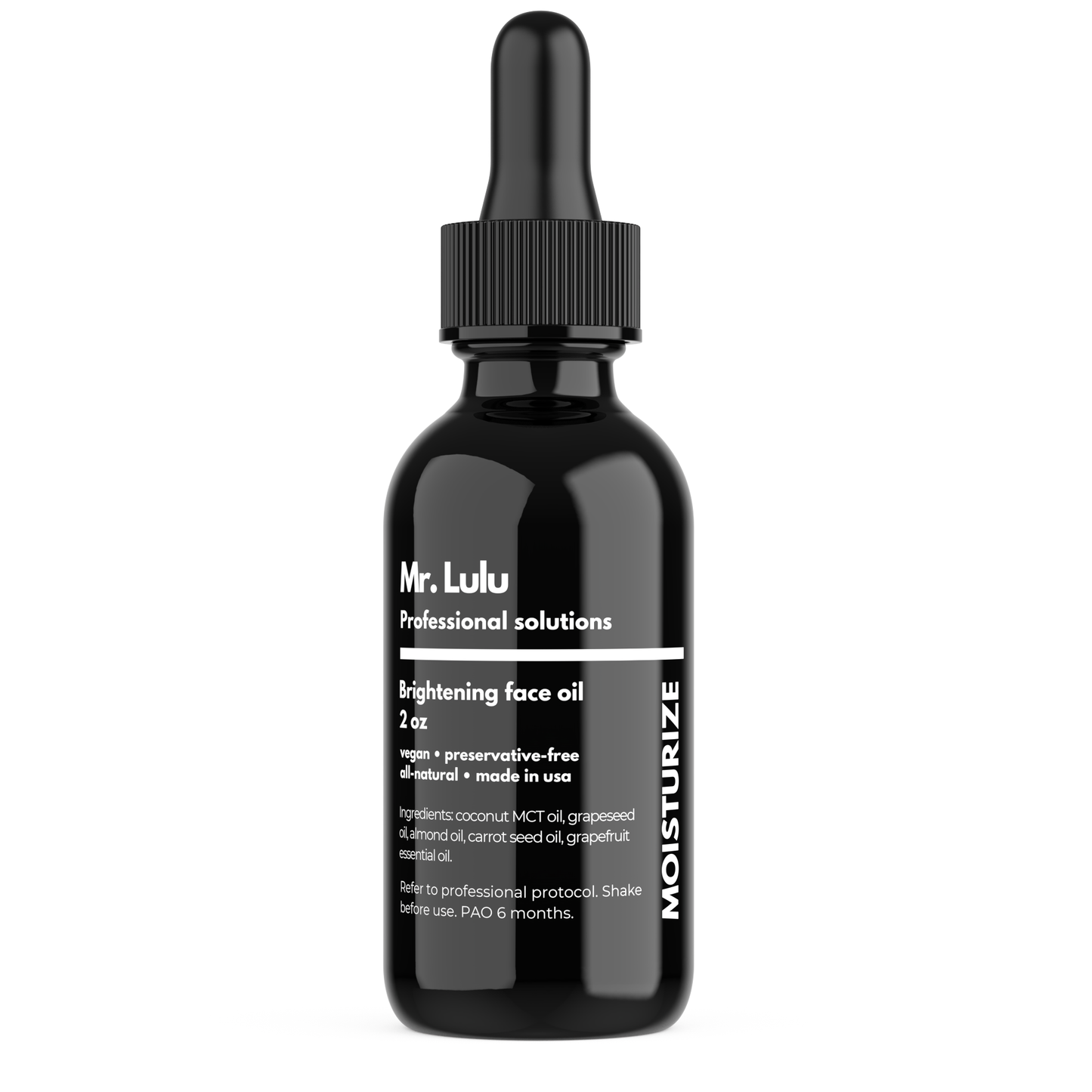 Brightening face oil: Retail and Backbar options